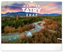 Nástěnný kalendář 2027 Notique Magické Tatry, 48 x 33 cm