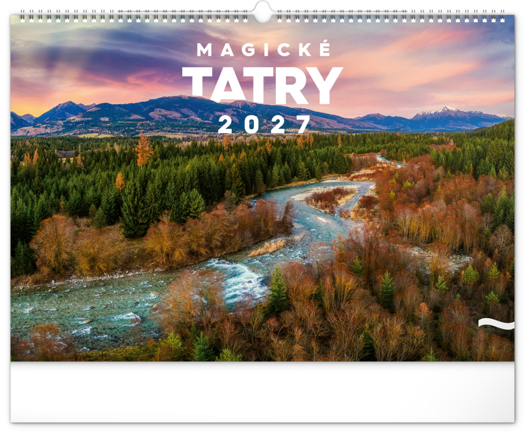 Levně Nástěnný kalendář 2027 Notique Magické Tatry, 48 x 33 cm