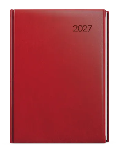 Denní diář 2027 Baloušek David Vivella A5 bordó