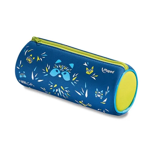 Školní pouzdro kulaté Maped Mini Cute modré