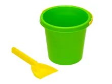 Sada na písek kbelík 17 cm s lopatičkou - mix barev (1)