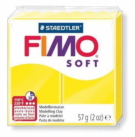 FIMO® soft 8020 modelovací hmota 57g - žlutá (10)
