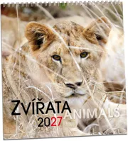 Nástěnný kalendář 2027 Aria Zvířata