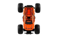 Auto RC pick-up Off road terénní 23 cm, 2,4 GHz se světlem - oranžové (8)