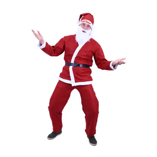 Kostým Santa Claus (bez vousů) dospělý
