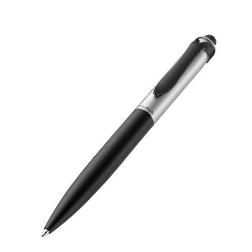 Kuličkové pero PELIKAN Stola II - černo-stříbrné