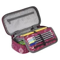 Studentský penál Coocazoo PencilDenzel Tribal Melange (3)
