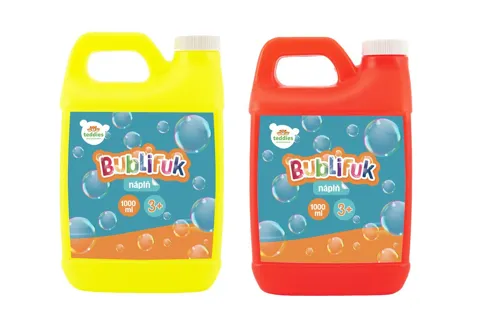 Náplň do bublifuku 1 l v kanystru - mix barev