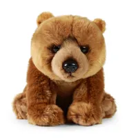 Plyšový medvěd Grizzly sedící 30 cm ECO-FRIENDLY (1)