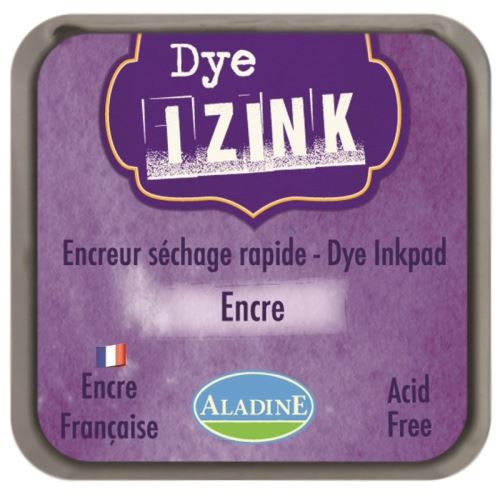 Razítkovací polštářek ALADINE IZINK DYE - Encre, fialová