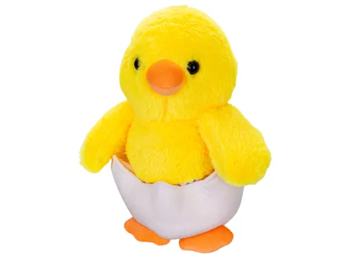 Plyšové káčátko ve skořápce 19 cm