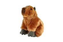 Plyšová kapybara sedící 25 cm (2)