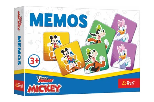 Pexeso papírové Trefl, 30 kartiček - Mickey Mouse