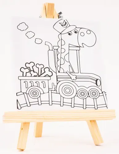 Plátno malířské s předlohou Artist 03