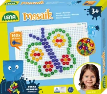 Mozaika LENA klobouček 1 cm krystal, 140 ks (1)