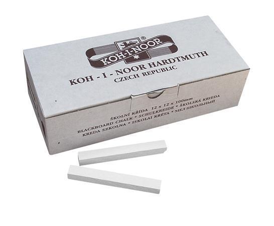 Levně Křídy KOH-I-NOOR 100ks, bílé