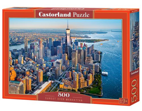 Puzzle Castorland 500 dílků - Sunset over Manhattan