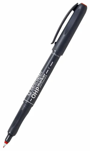 Popisovač Centropen OHP 2636 F permanentní - červený