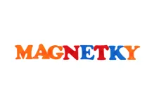 Magnetická písmena 4cm cca 27ks plast na kartě 15x21,5cm (3)