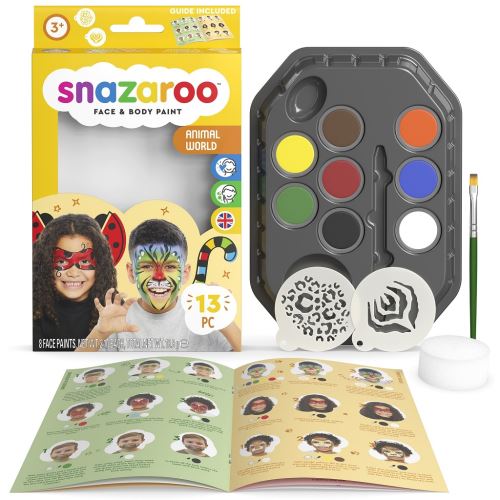 Sada obličejových barev Snazaroo - Zvířecí svět