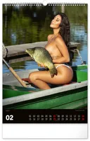 Nástěnný kalendář 2027 Notique Girls and Carps, 33 × 46 cm (2)