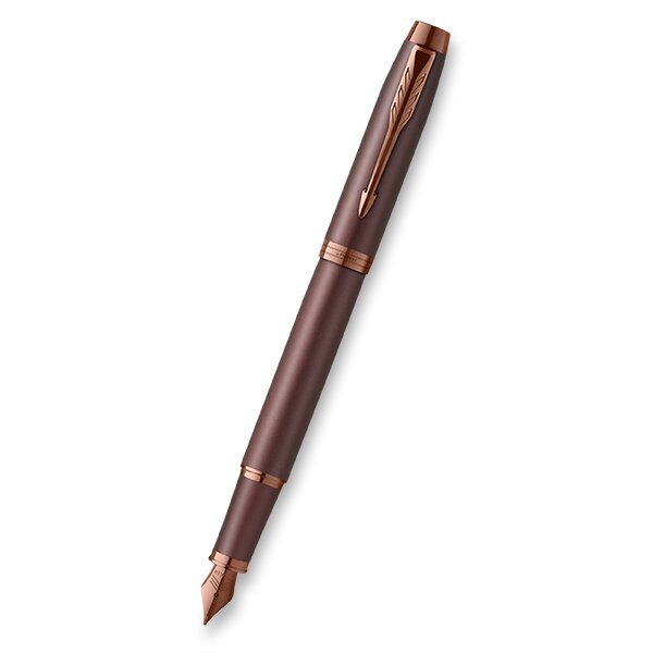 Levně Parker IM Monochrome Burgundy - plnící pero, hrot F