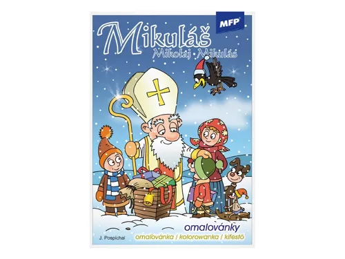 Omalovánky A5 MFP - Mikuláš