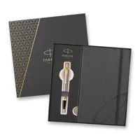 Parker IM Brushed Metal GT - kuličkové pero v dárkové kazetě se zápisníkem Parker IM Brushed Metal GT - kuličkové pero v dárkové kazetě se zápisníkem