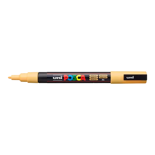 Dekorační popisovač Posca PC-3M, 0,9 - 1,3 mm, meruňková (P4)