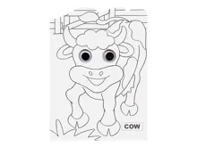Omalovánky MFP A4 pohyblivé oči Mazlíčci 2 210x270/16 stran (2)