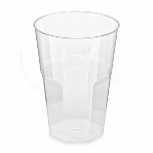 Kelímek krystal PS Ø80mm Koktejl 0,3L, 30 ks
