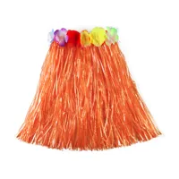 Sukně dětská Hawaii oranžová 45 cm (2)