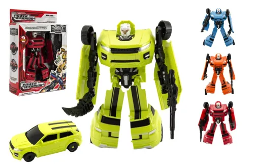 Transformer auto a robot 18 cm - mix barev