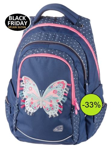 Školní batoh WALKER FAME - Magic Butterfly