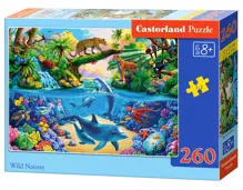 Puzzle Castorland 260 dílků - Divoká příroda
