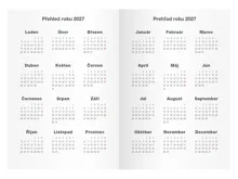 Týdenní diář 2027 MFP A5 T805 Lamino s gumkou Růže (3)