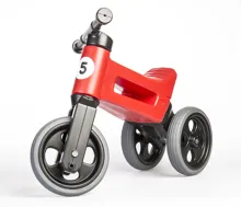 Odrážedlo Funny Wheels Rider Sport 2v1 červené, sáček (11)