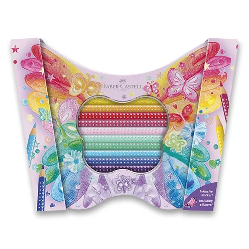 Pastelky Faber-Castell Sparkle, 20 barev