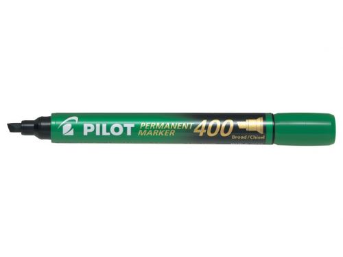 Popisovač zkosený Pilot Permanent Marker 400 - zelený
