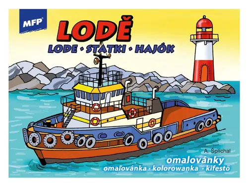 Omalovánky A5 MFP - Lodě