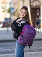 Studentský batoh STIL Baggo Tweeny, Deep Purple (18)