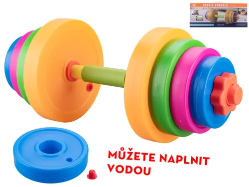 Činka pro děti 46 cm se 8 závažími plnitelnými vodou