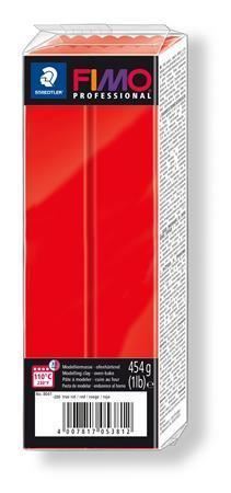 FIMO® professional 8041 modelovací hmota 454g - červená základní (200)