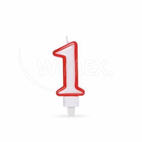 Číslová svíčka "1"