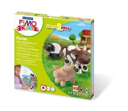 Sada FIMO® 8034 kids form&play - Farm (Farma)
