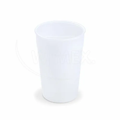 Kelímek (PP) vratný průhledný Ø80mm 0,3L [10 ks]