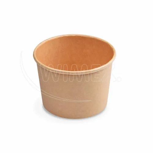 Papírová miska (FSC Mix/PE) kraft Ø 115 mm 500 ml "M", 50 ks