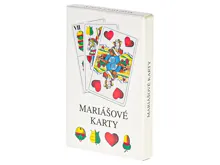 Mariášové karty 6,5x1,5x10,5cm 32ks v papírové krabičce (1)