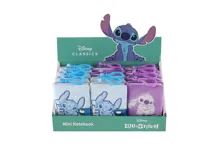 Mini zápisník s plyšovým přívěskem - Lilo & Stitch (1)