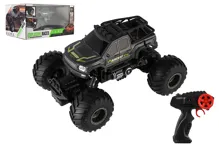 Auto RC pick-up Off road terénní 23 cm, 2,4 GHz se světlem - šedé